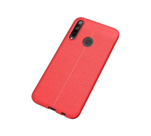 Huawei P40 Lite E Kılıf Auto Focus Kapak - Kırmızı