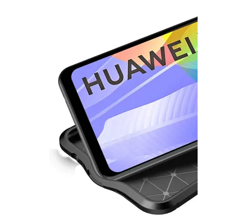 Huawei Y6P Kılıf Auto Focus Kapak - Lacivert
