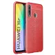 Huawei Y6P Kılıf Auto Focus Kapak - Kırmızı