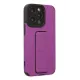 Apple iPhone 13 Pro Kılıf Mega Standlı Silikon - Mor