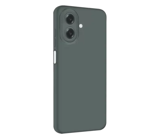 Samsung Galaxy A07 4G Nano içi Kadife Silikon - Gri