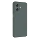 Samsung Galaxy A07 4G Nano içi Kadife Silikon - Gri