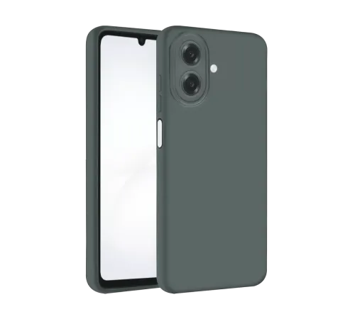 Samsung Galaxy A07 4G Nano içi Kadife Silikon - Gri