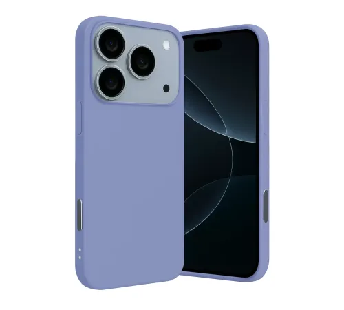 Apple iPhone 17 Pro Max Nano içi Kadife Silikon - Lila