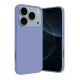 Apple iPhone 17 Pro Max Nano içi Kadife Silikon - Lila