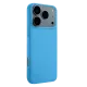 Apple iPhone 17 Pro Max Nano içi Kadife Silikon - Mavi