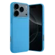 Apple iPhone 17 Pro Max Nano içi Kadife Silikon - Mavi