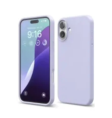 Apple iPhone 16 Plus Kılıf Nano içi Kadife Silikon - Lila
