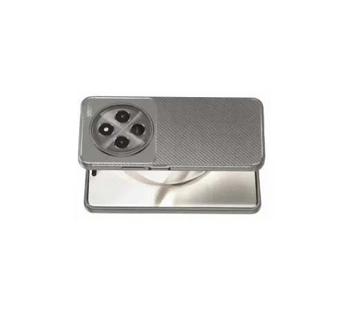Tecno Spark 30C Kılıf Auto Focus Karbon Kapak - Gri