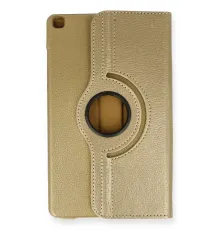 Samsung Galaxy Tab A9 Plus Kılıf 360 Tablet Deri Kılıf - Gold