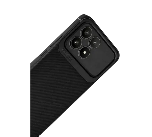 Xiaomi Poco F8 Pro Auto Focus Karbon Kapak - Siyah
