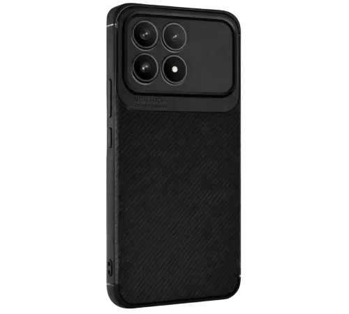 Xiaomi Poco F8 Pro Auto Focus Karbon Kapak - Siyah