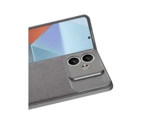 A3 Kılıf Auto Focus Karbon Kapak - Gri