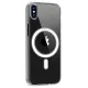 Apple iPhone X Kılıf Magneticsafe Şeffaf Silikon - Şeffaf