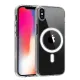 Apple iPhone X Kılıf Magneticsafe Şeffaf Silikon - Şeffaf