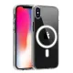 Apple iPhone X Kılıf Magneticsafe Şeffaf Silikon - Şeffaf