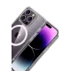Apple iPhone 16 Pro Max Combo Sert Şeffaf Magsafe Kapak - Şeffaf