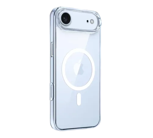 Apple iPhone 17 Air Combo Sert Şeffaf Magsafe Kapak - Şeffaf