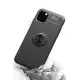 Apple iPhone 11 Pro Kılıf Range Yüzüklü Silikon - Siyah-Mavi