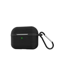 Apple Airpods Pro 3 (3.nesil) Raven Silikon Kılıf - Siyah