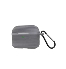 Apple Airpods Pro 3 (3.nesil) Raven Silikon Kılıf - Gri