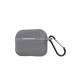 Apple Airpods Pro 3 (3.nesil) Raven Silikon Kılıf - Gri