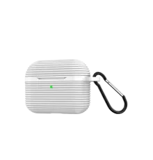 Apple Airpods Pro 3 (3.nesil) Raven Silikon Kılıf - Beyaz