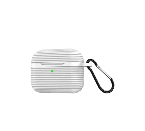 Apple Airpods Pro 3 (3.nesil) Raven Silikon Kılıf - Beyaz