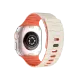 Apple Watch Ultra 49mm Wowen Kordon - Beyaz-Turuncu