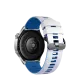 Apple Watch Ultra 49mm Minoc Kordon - Mavi-Beyaz
