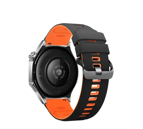 Apple Watch Ultra 49mm Minoc Kordon - Siyah-Turuncu