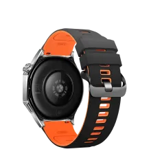 Apple Watch Ultra 49mm Minoc Kordon - Siyah-Turuncu