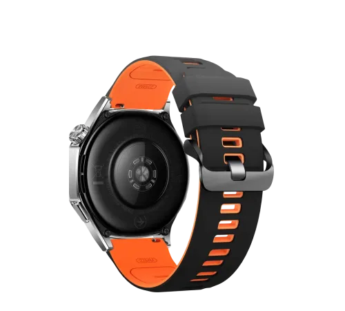 Apple Watch Ultra 49mm Minoc Kordon - Siyah-Turuncu