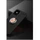 Apple iPhone 12 Mini Kılıf Range Yüzüklü Silikon - Siyah-Gold