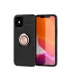 Apple iPhone 12 Mini Kılıf Range Yüzüklü Silikon - Siyah-Gold