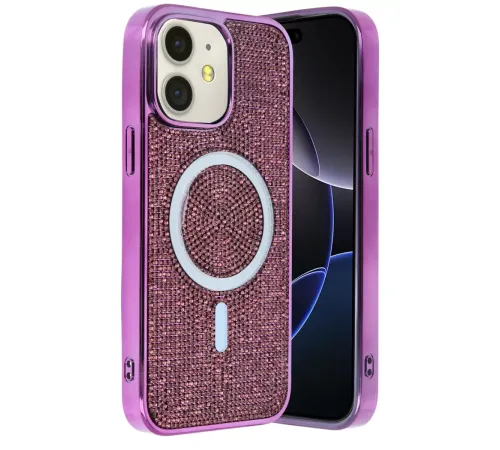 Apple iPhone 11 Helen Magsafe Kapak - Derin Mor