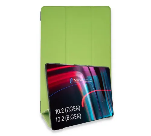 Apple iPad 10.2 (7.nesil) Kılıf Tablet Smart Kılıf - Açık Yeşil