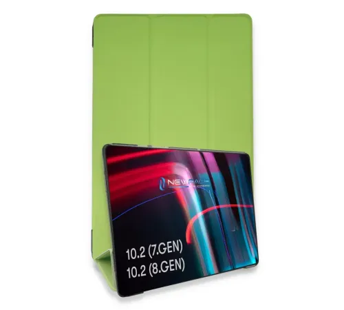 Apple iPad 10.2 (7.nesil) Kılıf Tablet Smart Kılıf - Açık Yeşil
