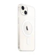 Apple iPhone 14 Kılıf Magneticsafe Şeffaf Silikon - Şeffaf