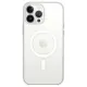 Apple iPhone 14 Pro Kılıf Magneticsafe Şeffaf Silikon - Şeffaf