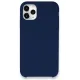 Apple iPhone 11 Pro Kılıf Lansman Legant Silikon - Lacivert