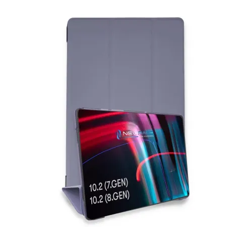 Apple iPad 10.2 (7.nesil) Kılıf Tablet Smart Kılıf - Lila
