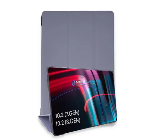 Apple iPad 10.2 (7.nesil) Kılıf Tablet Smart Kılıf - Lila
