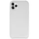 Apple iPhone 11 Pro Kılıf Lansman Legant Silikon - Beyaz