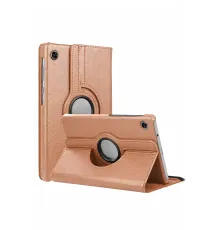 Samsung Galaxy Tab A11 360 Tablet Deri Kılıf - Rose Gold