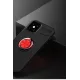 Apple iPhone 12 Mini Kılıf Range Yüzüklü Silikon - Siyah-Kırmızı