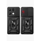 Xiaomi Redmi Note 13 4G Kılıf Pars Lens Yüzüklü Silikon - Lacivert