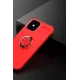 Apple iPhone 12 Mini Kılıf Range Yüzüklü Silikon - Kırmızı