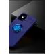 Apple iPhone 12 Mini Kılıf Range Yüzüklü Silikon - Mavi