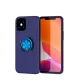 Apple iPhone 12 Mini Kılıf Range Yüzüklü Silikon - Mavi